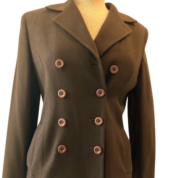 EUC Vintage Brown Express Tailleur Blazer Jacket, Petite 5/6 - Picture 1 of 10